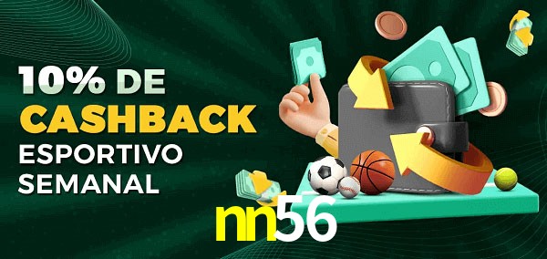 10% de bônus de cashback na nn56